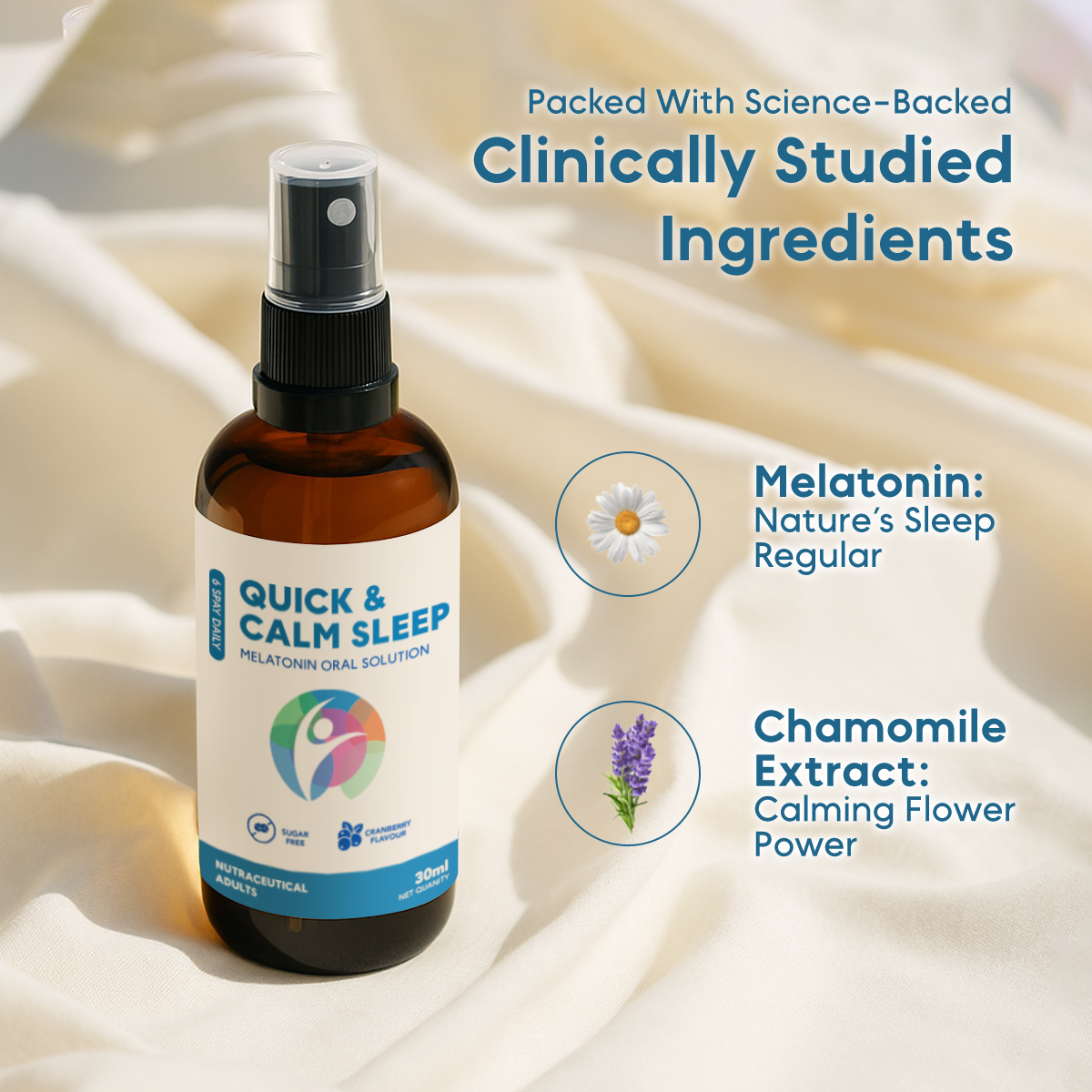 Quick & Calm Sleep Melatonin Spray