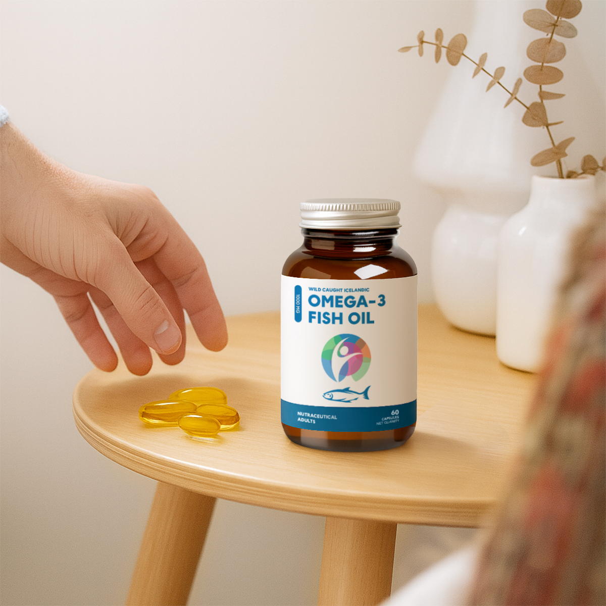Icelandic Omega-3 Fish Oil _ 1000mg fish oil with EPA & DHA