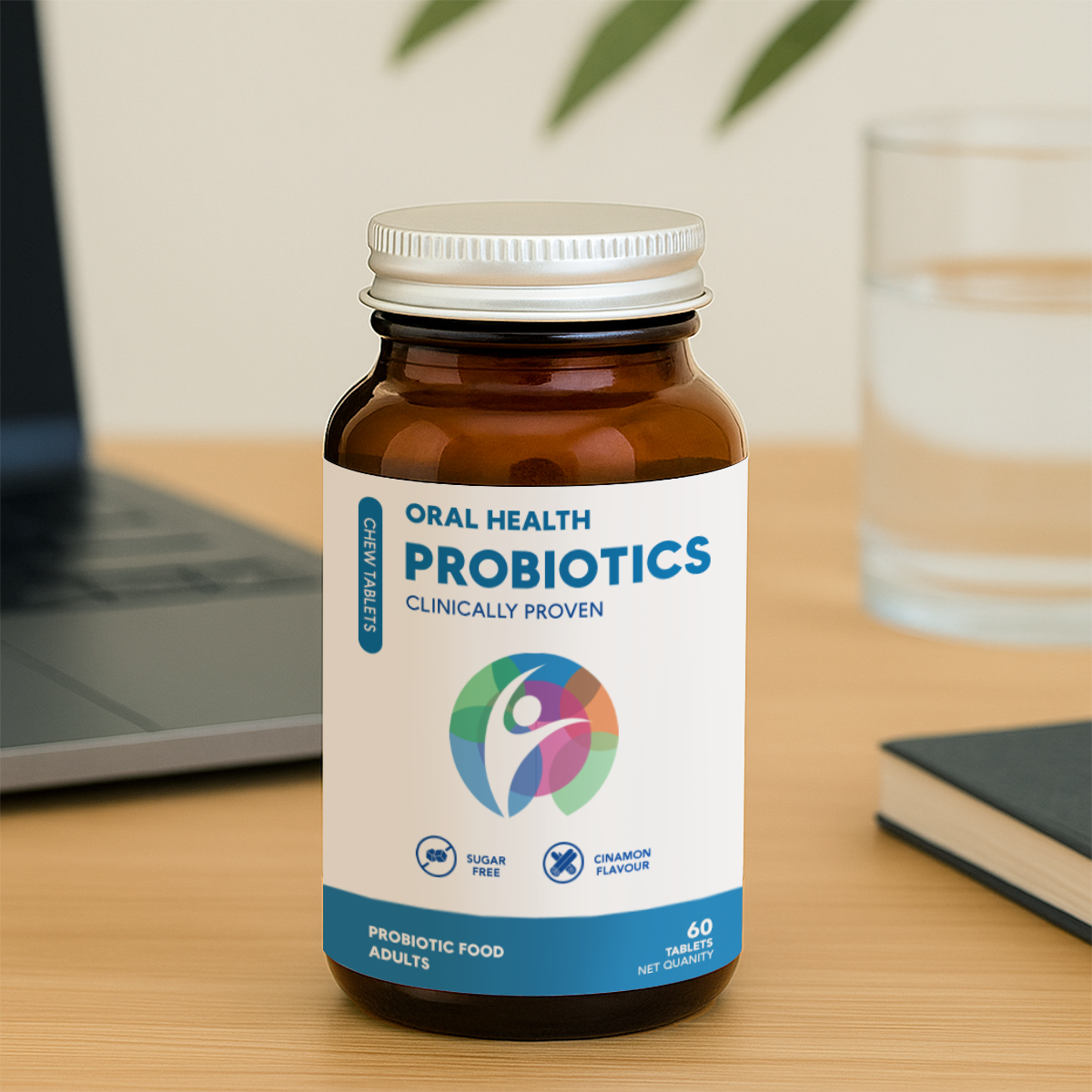 Oral Health Probiotic Chewable Tablets _ Freshen breath _ Oral care